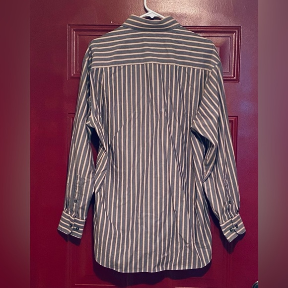 Concepts By Claiborne Men's Button Up Long Sleeve Shirt Size 16-1/2 (34-35) - Picture 7 of 16